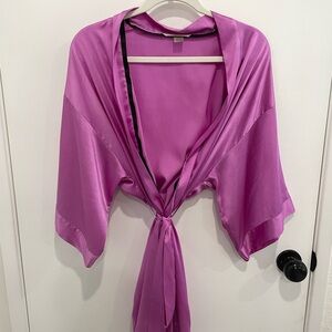 Victoria's Secret Pink Robe Satin Intimates